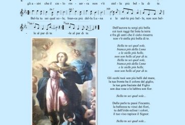 Bella tu sei qual sole