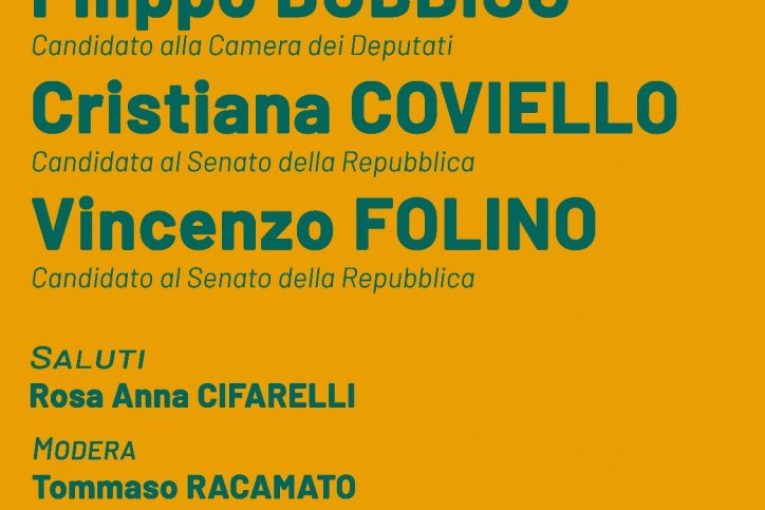 Montescaglioso, apertura campagna elettorale LeU