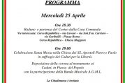 Montescaglioso, Invito 25 aprile 2018