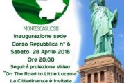 Montescaglioso, Proiezione del docu-film “On the road to Little Lucania”