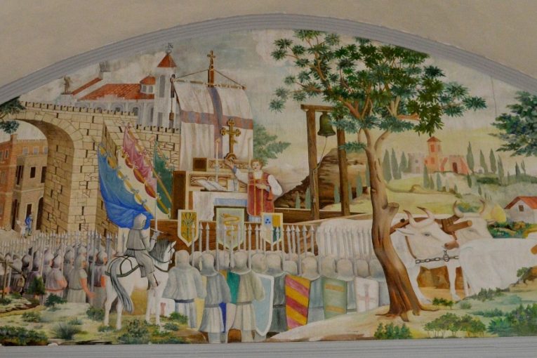 Il Carroccio nell’abbazia di Montescaglioso