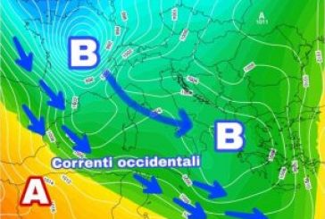 CI ASPETTA UNA SETTIMANA DINAMICA, TRA SCHIARITE E PIOGGE