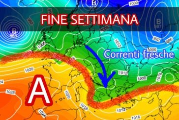 FINE SETTIMANA VARIABILE MA NON FREDDO.