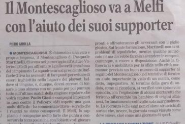 Il Montescaglioso va a Melfi con l’aiuto dei suoi supporter