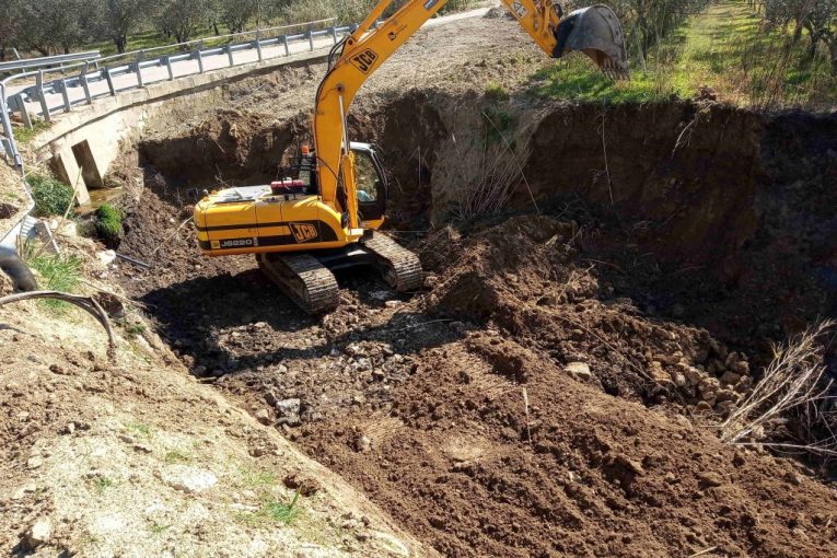 lavori frana Montescaglioso