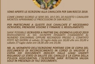 Cavalcata per San Rocco 2019