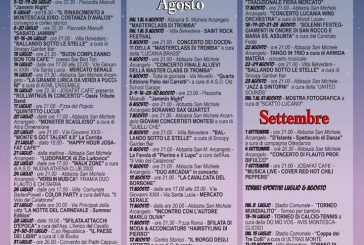 Sere d’estate a Monte 2019