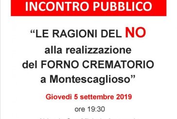 No al Forno Crematorio pubblico incontro