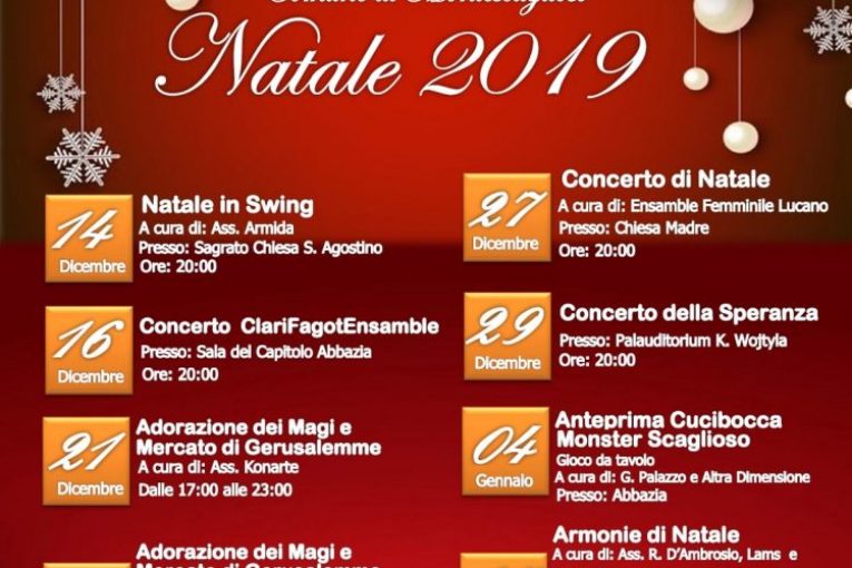 Natale 2019 a Montescaglioso