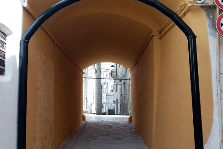 Montescaglioso, apertura arco santo stefano, detto LA JAMM