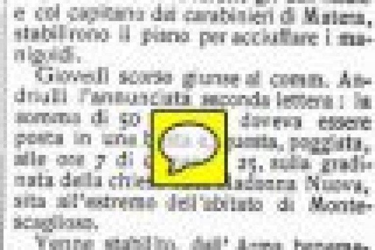 Balordi e “andatura patriarcale”